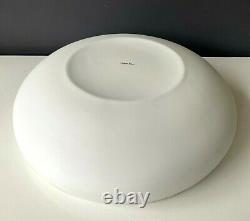 Calvin Klein Verso Sage Green White Bisque Exterior Organic Shape 15 Large Bowl