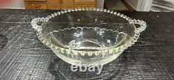 Candlewick Very Rare 400/114A Bowl With Scalloped Divider