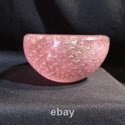 Carlo Scarpa for Venini Pink Glass Bowl Murano Italy 1935- 1966 Free Ship Carlo Scarpa for Venini Pink Glass Bowl Murano Italy 1935- 1966 Free Ship