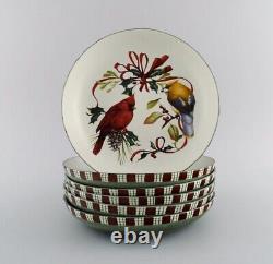 Catherine McClung for Lenox. Winter greetings everyday. Six bowls / dishes