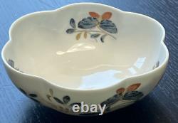 Ceralene Raynaud Limoges PAPILLONS Small Melon Bowl 4.25 Butterfy Rare