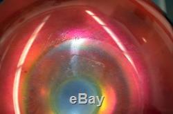 Charles Lotton Hand Blown Glass Vase Signed 1984