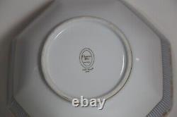 Christian Dior Dior Rose Fine China Octagon Or 8-Sided Serving Bowl