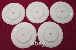 Coalport Countryware Set of FIVE Dinner Plates 10-5/8 Cabbage England
