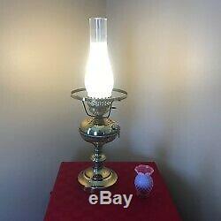 Cranberry Coin Dot Student Lamp 7 Fitter Pretty