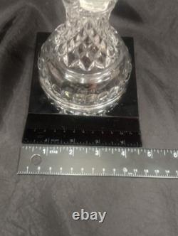 Crystal Trophy Large 14.5 Handled Cup Black Crystal Base Heavy 5 Lb 5 Oz Blank