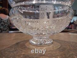 Custom PGA Toar Waterford Crystal Kings Punch Bowl