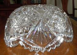 Cut Glass Bowl, Vintage, very nice