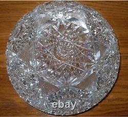 Cut Glass Bowl, Vintage, very nice