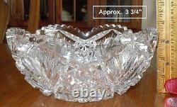 Cut Glass Bowl, Vintage, very nice