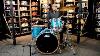 Dw Collectors Maple Mahogany 3pc In Teal Glass Glitter Finishply