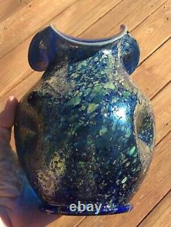 Dugan Large Art Glass Vase