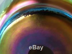 Excellent Steuben Aurene Iridescent Art Glass Bowl- Signed
