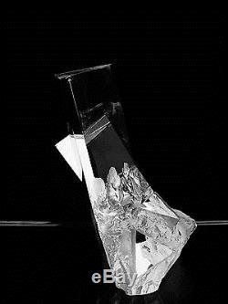 EXQUISITE STEUBEN ART GLASS PRISM CRYSTAL SCULPTURE With PRESENTATION CASE #1133