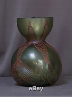 Early L C Tiffany Favrile Decorated Vase