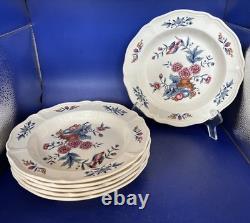 Eight Wedgwood Williamsburg Potpourri 8 Rim Soup Bowls