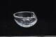 Elsa Peretti Tiffany & Co Thumb Print Dish Bowl Clear Glass 7 Signed