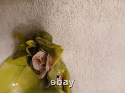 Eva Gordon Footed, 3-D, Hand Painted, Signed Bowl