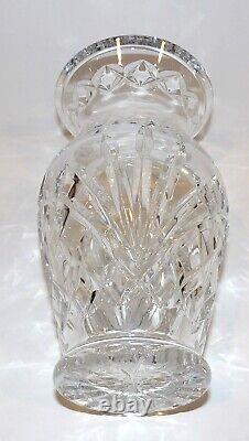 Exquisite Signed Waterford Crystal 8 Beautifully Cut Vase