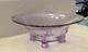 FOSTORIA/halsey GLASS Wisteria ROUND FOOTED CONSOLE BOWL 10 Rare htf Stunning