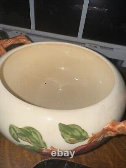 FRANCISCAN Apple Soup Tureen with TWIG HANDLES & FEET USA. Perfect condition