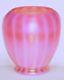 F. Carder Steuben Oriental Poppy Iridescent Art Glass Vase