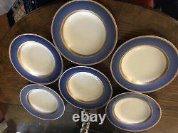 Faberge Athena Greek Key 9 Bowls Set of 6