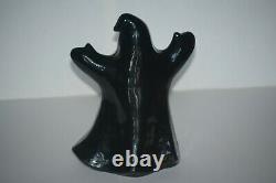 Fenton Black Halloween Skeleton Ghost HP Iob 5278yb