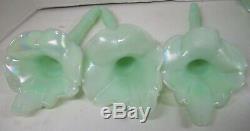 Fenton Sea Green 5 Piece Epergne Mint