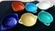 Fiesta Lot of 6 Vintage Cream Soup BowlsOriginal ColorsFiestaware