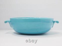 Fiesta Tricolator Bowl Turquoise Rare 1938 Fiestaware Homer Laughlin Unique