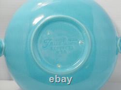 Fiesta Tricolator Bowl Turquoise Rare 1938 Fiestaware Homer Laughlin Unique