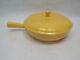 Fiestaware Vintage Yellow French Casserole Fiesta USA 1930's Serving Dish Bowl
