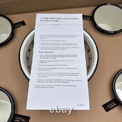 Filson Smokey Bear Enamelware Camp Dish Set Kitchen Mugs Bowls Plates BRAND NEW