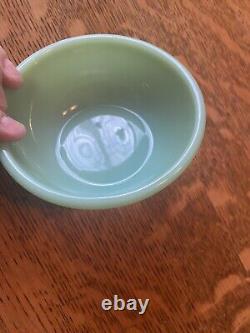Fire King Jadeite Jadite 10oz Restaurant Bowl with Beaded Rim SET OF 5