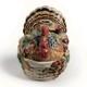 Fitz & Floyd Country Gourmet Turkey Vegetable Bowl Tureen Thanksgiving Retired