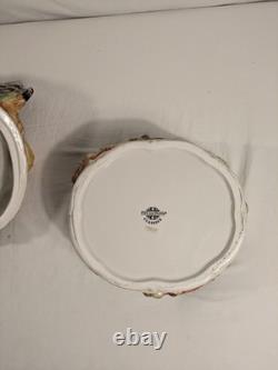 Fitz & Floyd Country Gourmet Turkey Vegetable Bowl Tureen Thanksgiving Retired