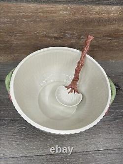 Fitz & Floyd Fish Market Lobster Soup Tureen 3.5 Qt Bowl With Ladle