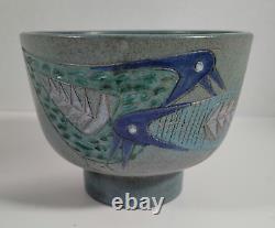 Footed Bird Bowl 95/100 Italy Bitossi