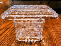 Fostoria American Rectangle Box and Overlap Lid