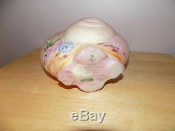 Frank Fenton Burmese Memorial Seashell Nautilus Vase #1259 / 1950 Designer Stacy