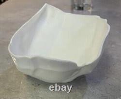 Frank Gehry Tiffany & Co China White Bowl Made in Ireland