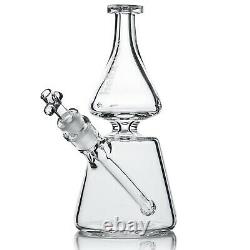 GRAV Labs Helix Beaker Bubbler (9) with Removable Downstem & 14mm Helix Bowl