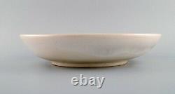 Georges Jouve (1910-1964), France. Unique bowl in glazed stoneware