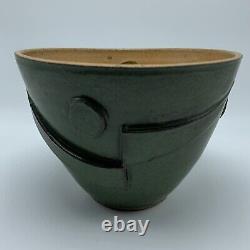 Gerry Williams Pottery Tall Bowl with Geometric Design