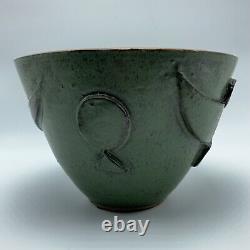 Gerry Williams Pottery Tall Bowl with Geometric Design