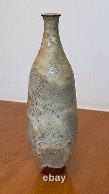 Gertrude Otto Natzler Studio Lava Art Pottery Vessel Weed Pot Vtg Design Mcm Old