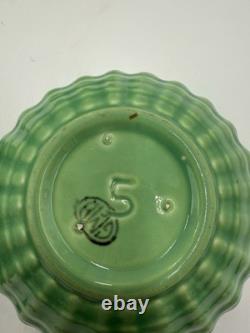 Gladding McBean Cocinero Bowl Set#5 To #9 Apple Green 5 Bowl Set Vintage