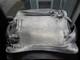 Gorgeous antique 1890 fine pewter serving tray with Art Nouveau tulip design