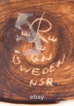 Gunnar Nylund (1904-1997) for Rörstrand. Bowl in glazed ceramics. Mid-20th C